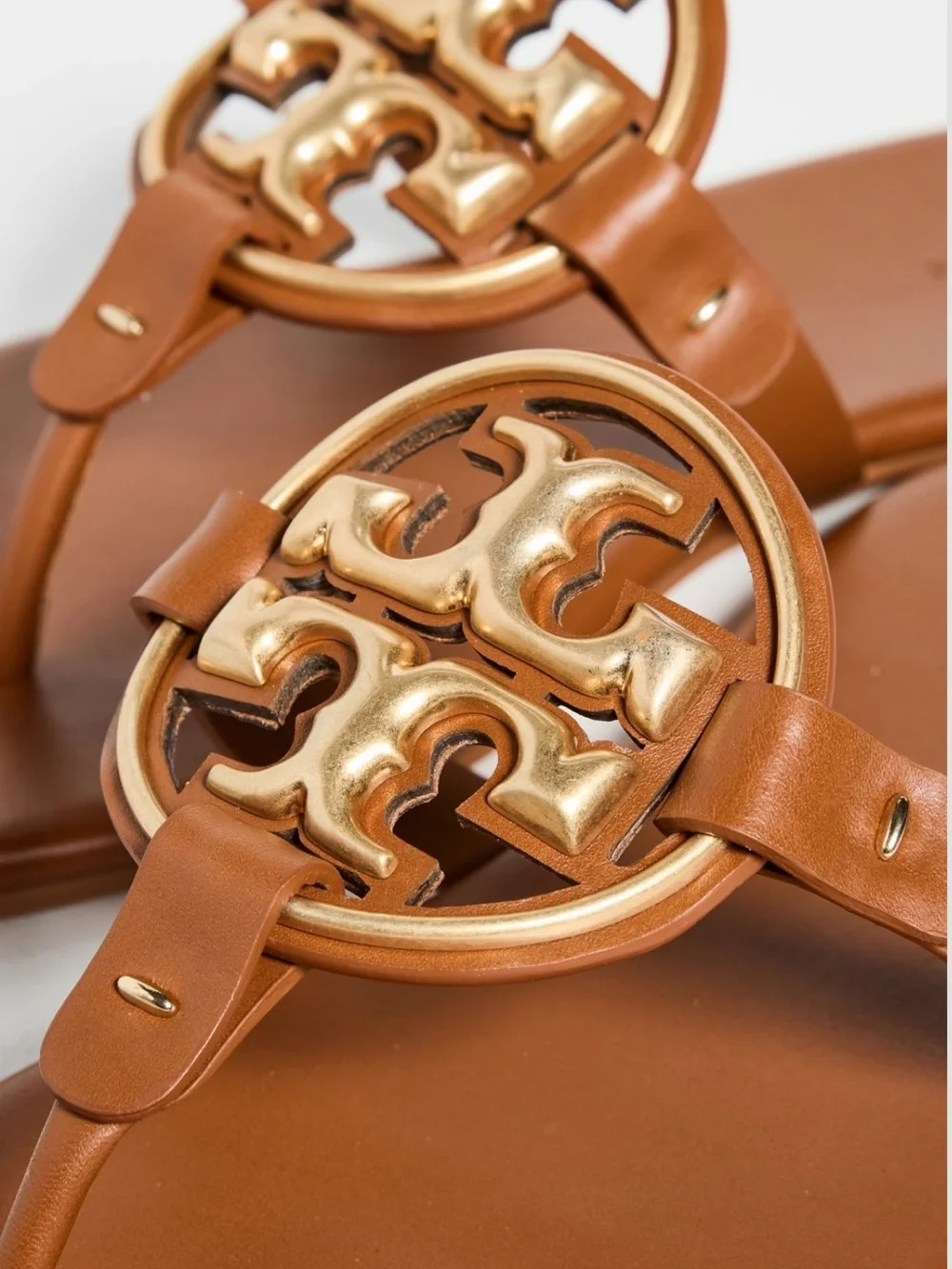 Tory Burch Metal Miller Soft Sandals-